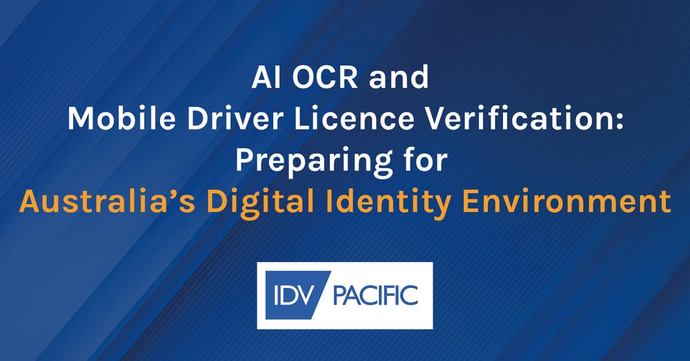 identity document recognition, mDL, mobile driver licence, AI OCR, FoxID